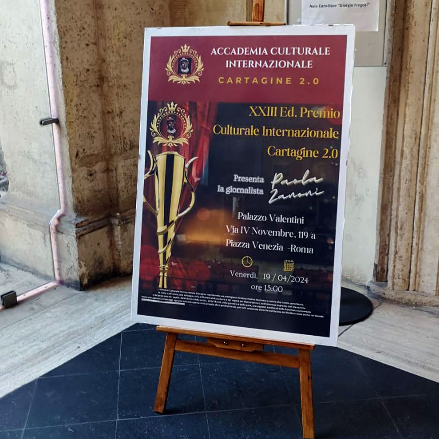 Totem Premio Culturale Cartagine 2.0